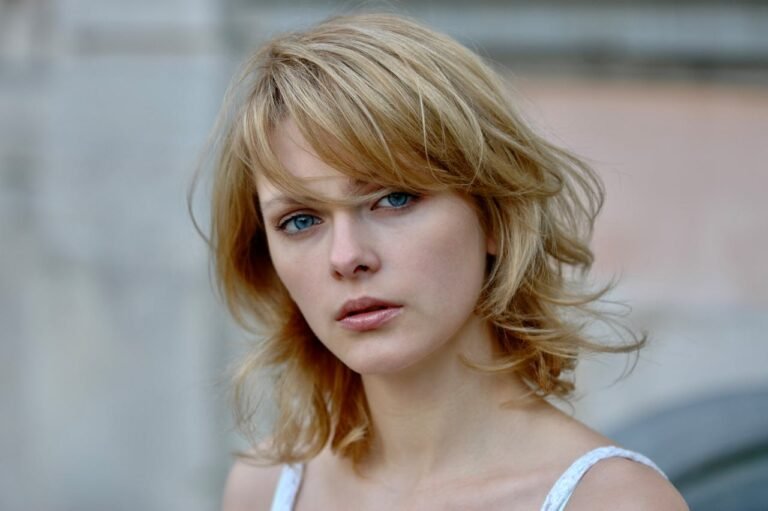 Cheveux mi-longs dégradés