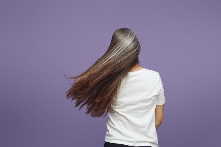 Balayage gris
