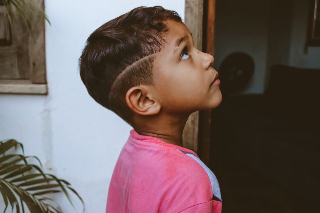 Coupe garçon à la mode