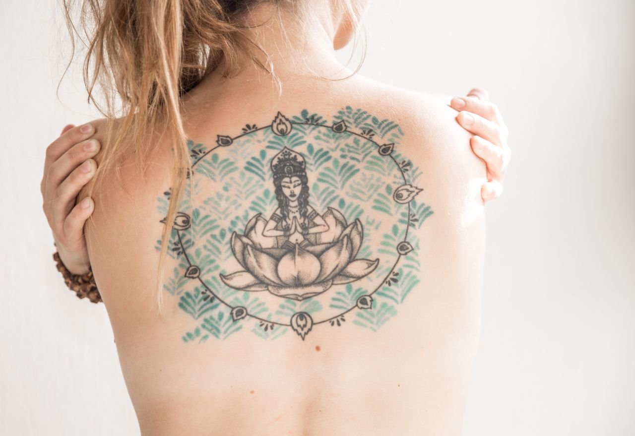 Tatouage bouddhiste
