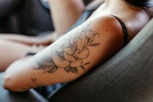 Tatouage pivoine