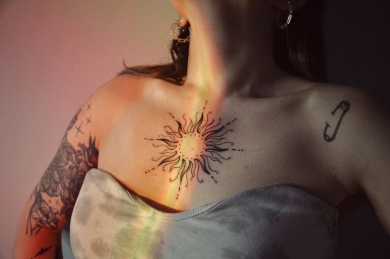 Tatouage soleil